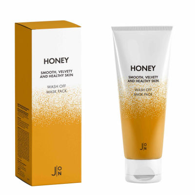 J:ON Honey Smooth Velvety and Healthy Skin Wash Off Mask Pack