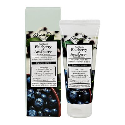 GRACE DAY Real Fresh Blueberry & Acai Berry Foam Cleanser