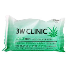 3W Clinic Aloe Soap