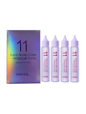 MASIL 11 Salon Scalp Care Ampoule Tonic(30ml x 4шт)