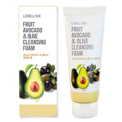 LEBELAGE  Fruit Avocado & Olive Cleansing Foam