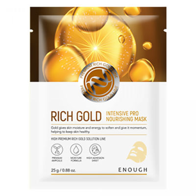 ENOUGH Rich Gold Intensive Pro Nourishing Mask Pack