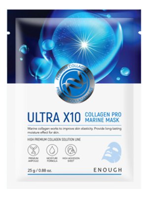 ENOUGH Ultra 10 Collagen PRO Marine Mask Pack